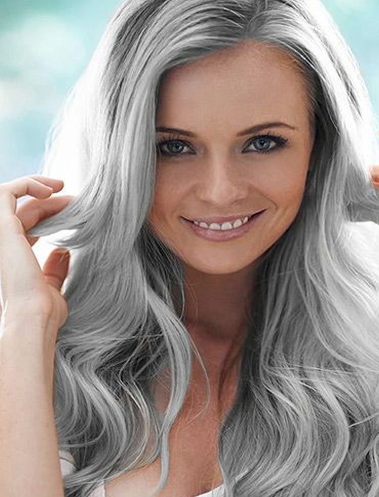 Hairstyles For Long Gray Hair
 The 32 Coolest Gray Hairstyles for Every Lenght and Age