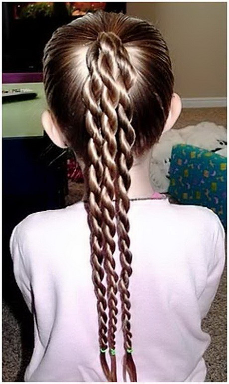Hairstyles For Long Hair Kids
 Sporty hairstyles for long hair
