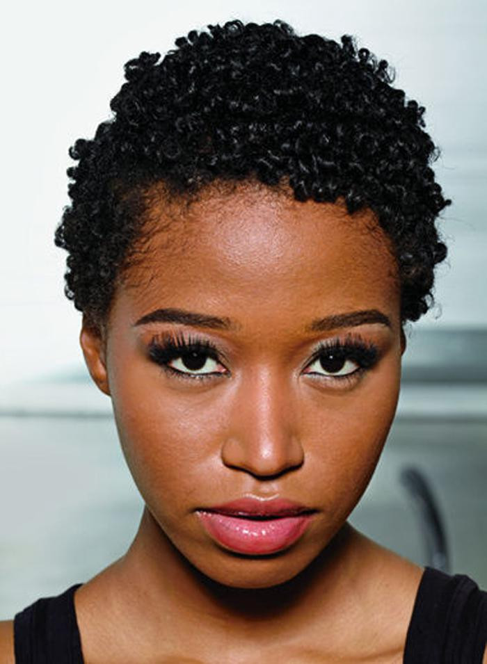 Hairstyles For Natural Black Hair
 Extra Short Natural Black Hairstyles