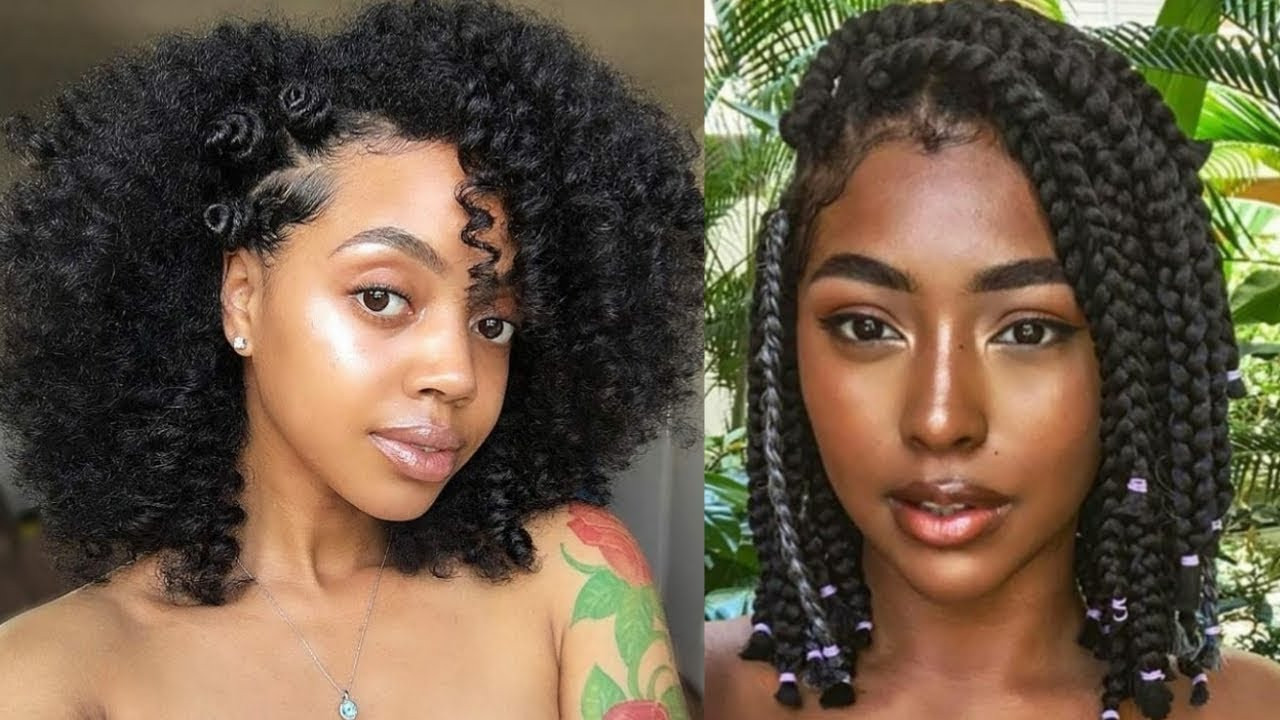 Hairstyles For Natural Black Hair
 Amazing Natural Hairstyles for Black Women Short Medium
