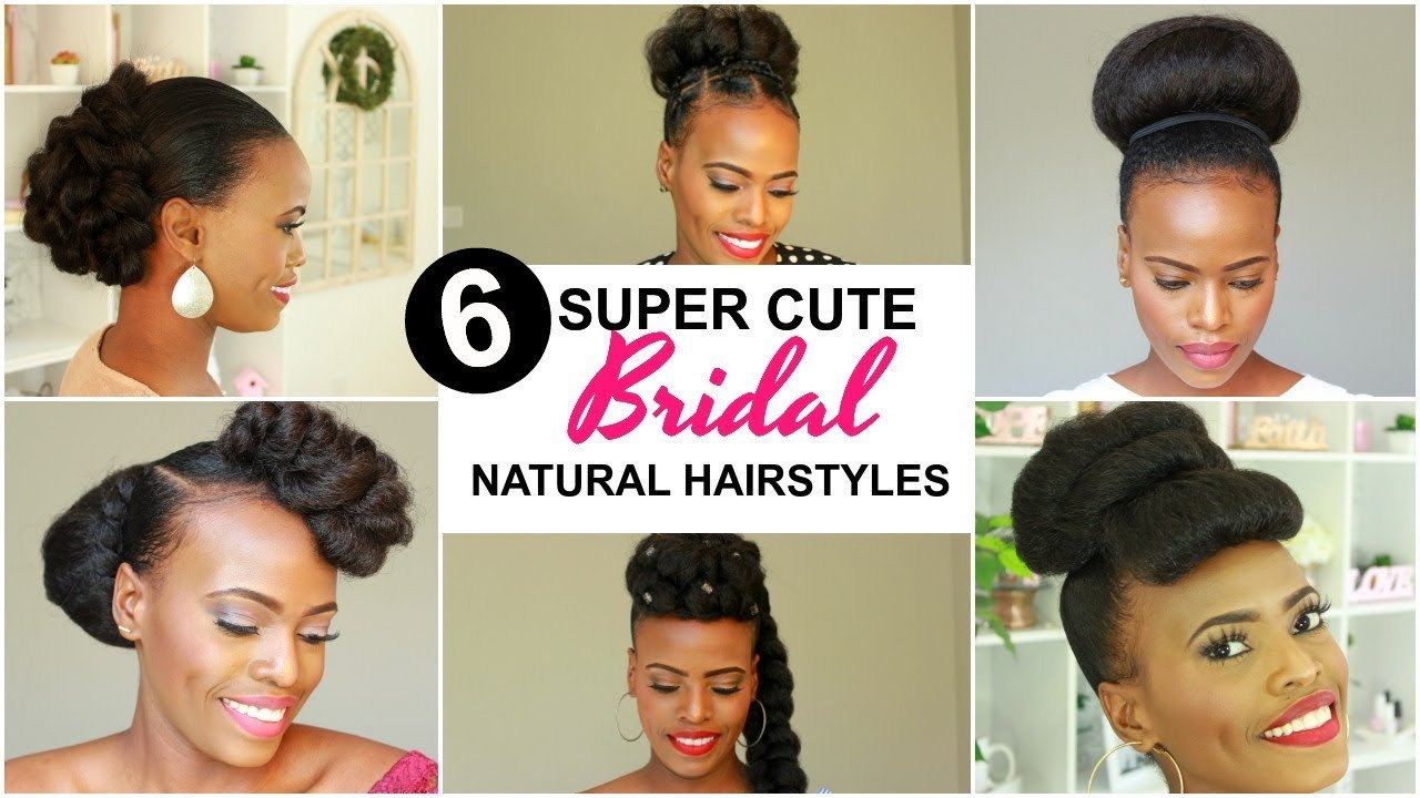 Hairstyles For Natural Hair 2020
 2020 BRIDAL NATURAL HAIRSTYLES FOR BLACK WOMEN