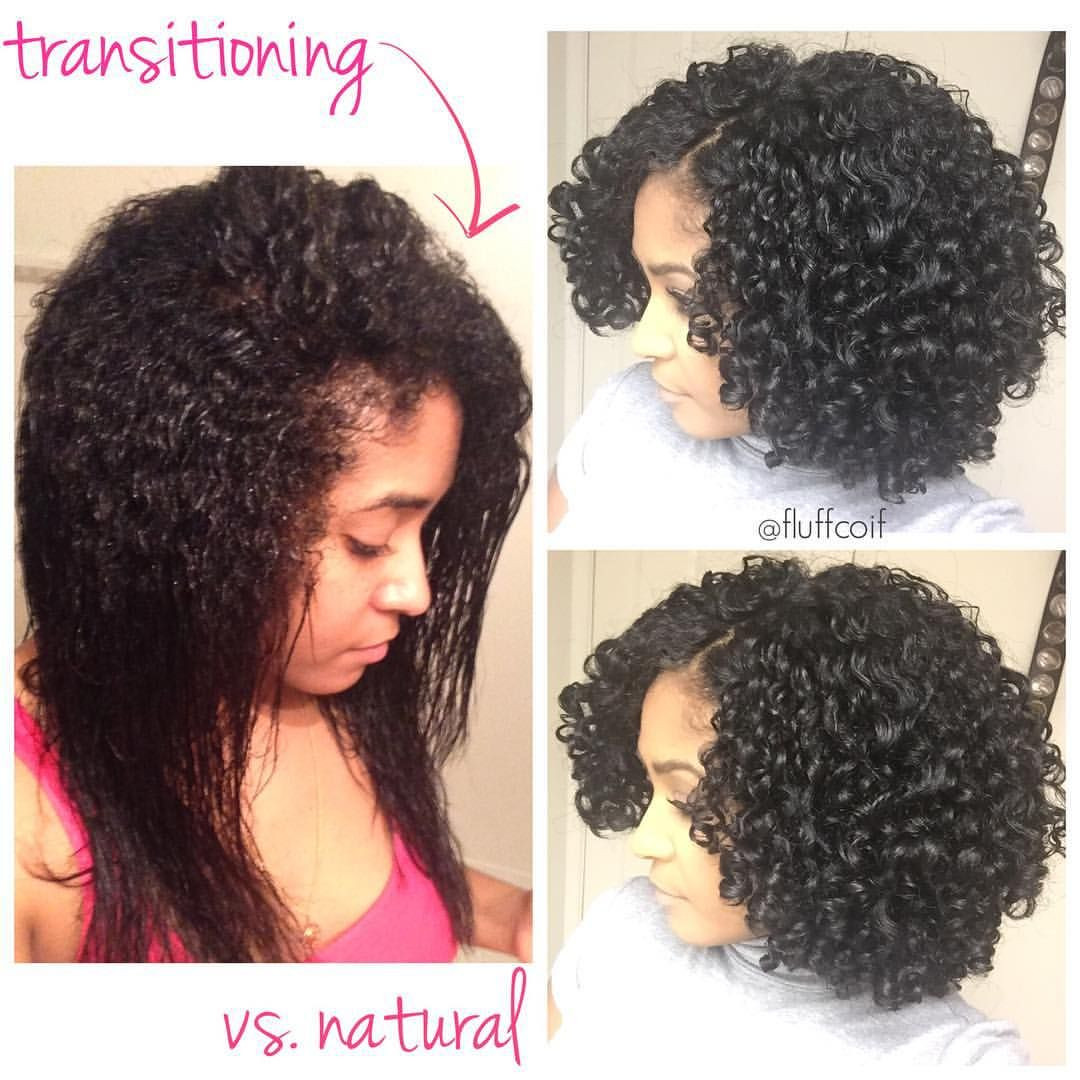 Hairstyles For Transitioning To Natural Hair
 Transitioning wash and go versus a fully natural wash and
