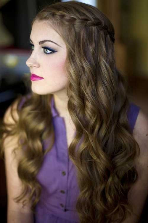 Hairstyles For Wavy Curly Hair
 20 Party Hairstyles for Curly Hair