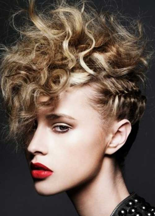 Hairstyles For Wavy Curly Hair
 25 Punk Hairstyles for Curly Hair