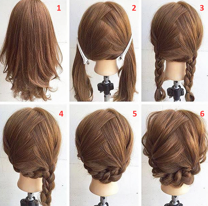Hairstyles Step By Step For Medium Length Hair
 Step Haircuts For Women