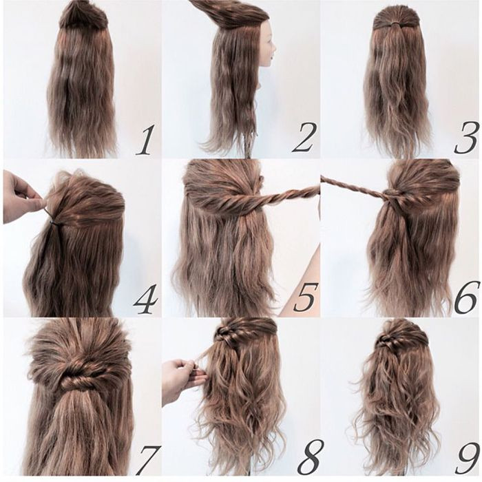 Hairstyles Step By Step For Medium Length Hair
 Easy Step By Step Hairstyle Tutorials For Medium Length
