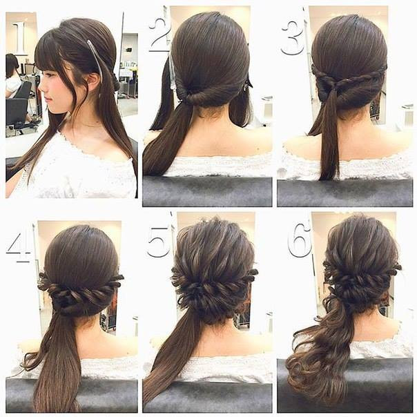 Hairstyles Step By Step For Medium Length Hair
 DIY Fashionable Braid Hairstyle for Shoulder Length Hair