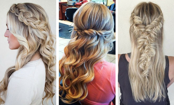 Half Up And Half Down Hairstyles For Prom
 26 Stunning Half Up Half Down Hairstyles