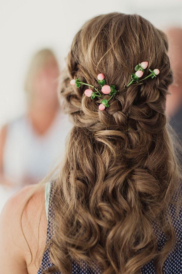 Half Up Hairstyles For Weddings
 gorgeous half up half down wedding hairstyle