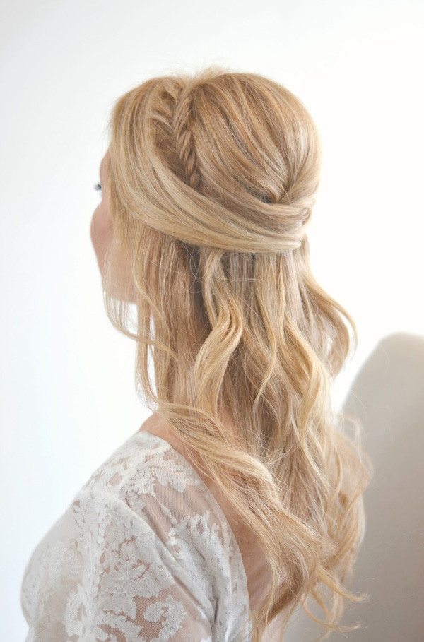 Half Up Hairstyles For Weddings
 20 Awesome Half Up Half Down Wedding Hairstyle Ideas