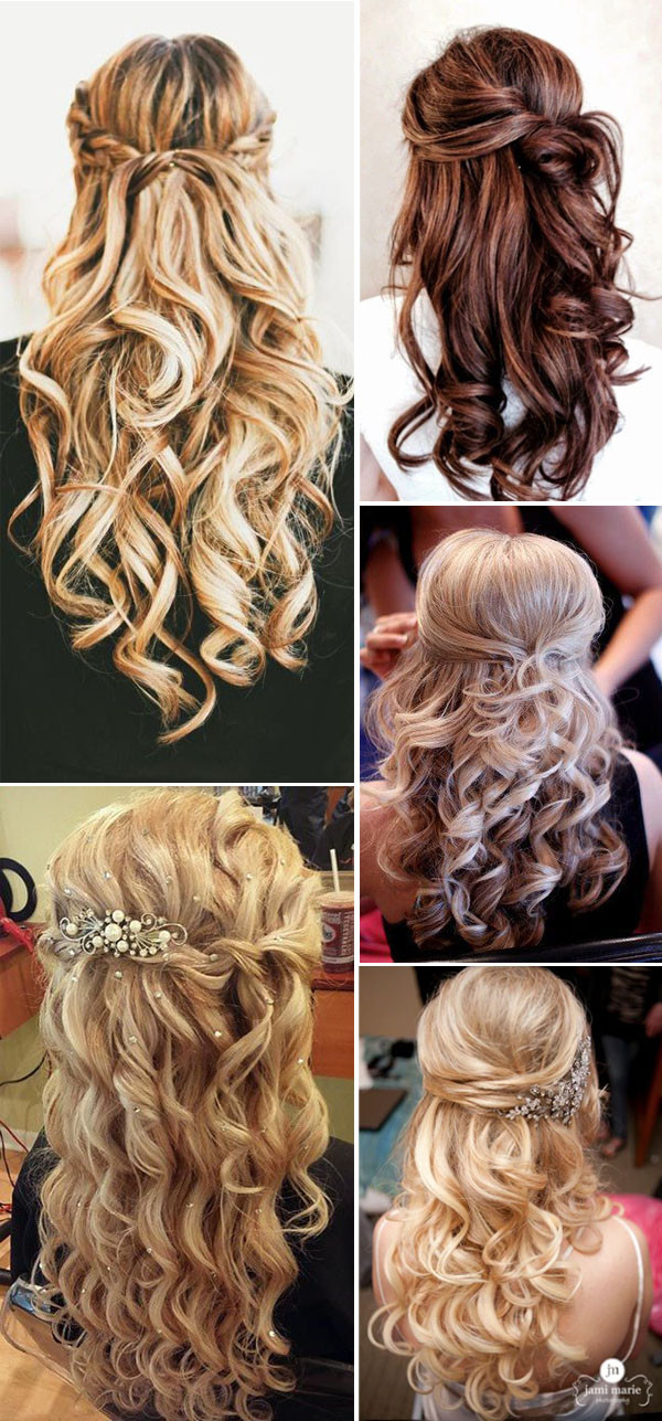 Half Up Half Down Wedding Hairstyles
 20 Awesome Half Up Half Down Wedding Hairstyle Ideas