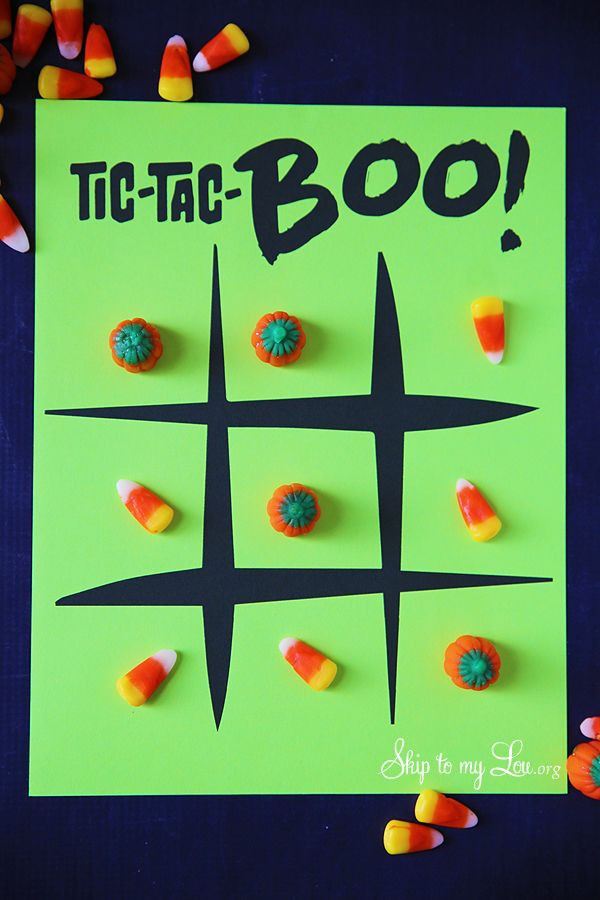 Halloween Classroom Party Ideas Kindergarten
 Printable Halloween Tic Tac Toe