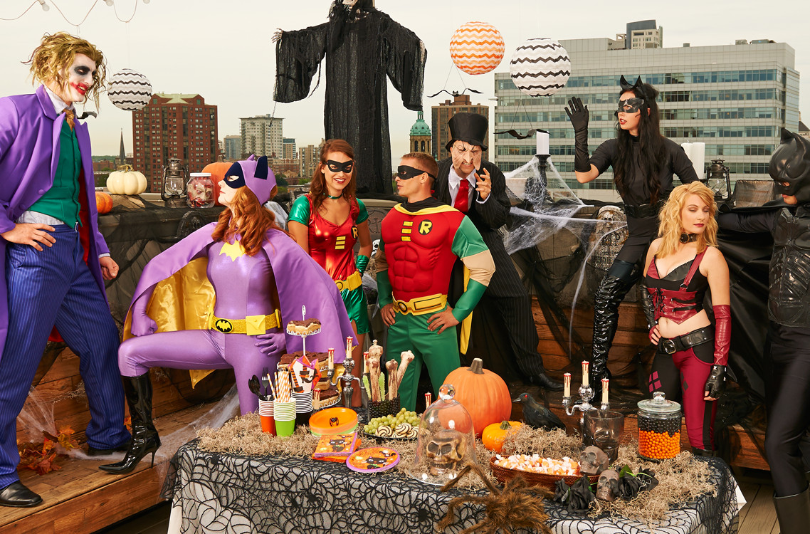 Halloween Costume Birthday Party Ideas
 Superheroes vs Villains Halloween Party Theme Halloween