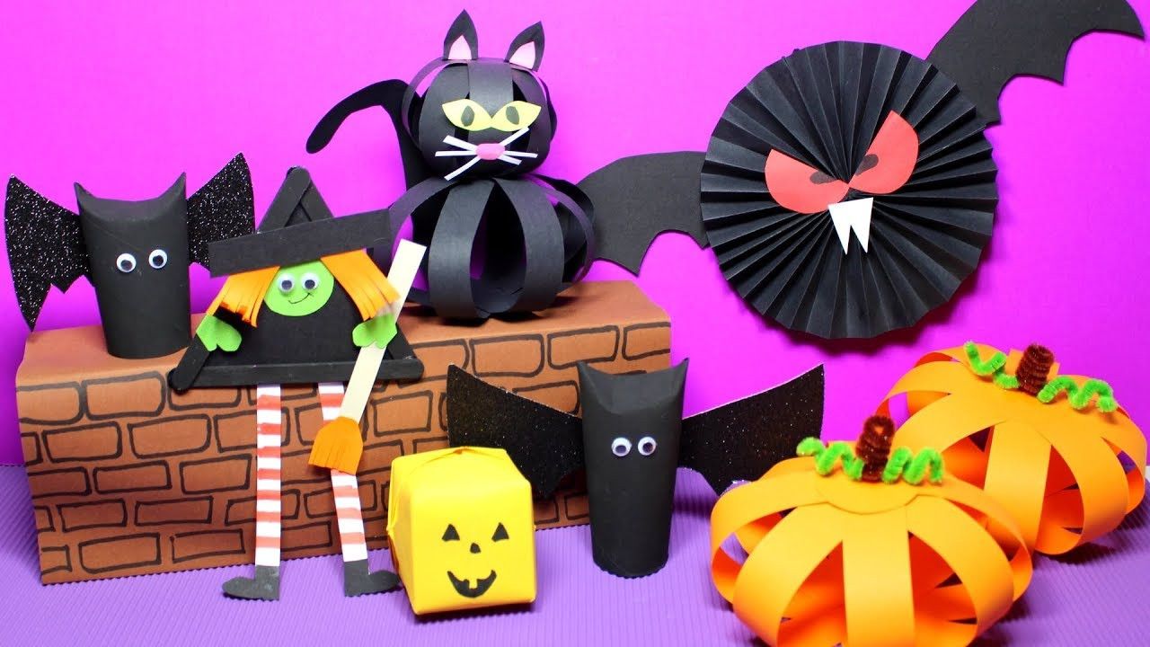 Halloween Craft Ideas Kids
 Easy Halloween Crafts for Kids