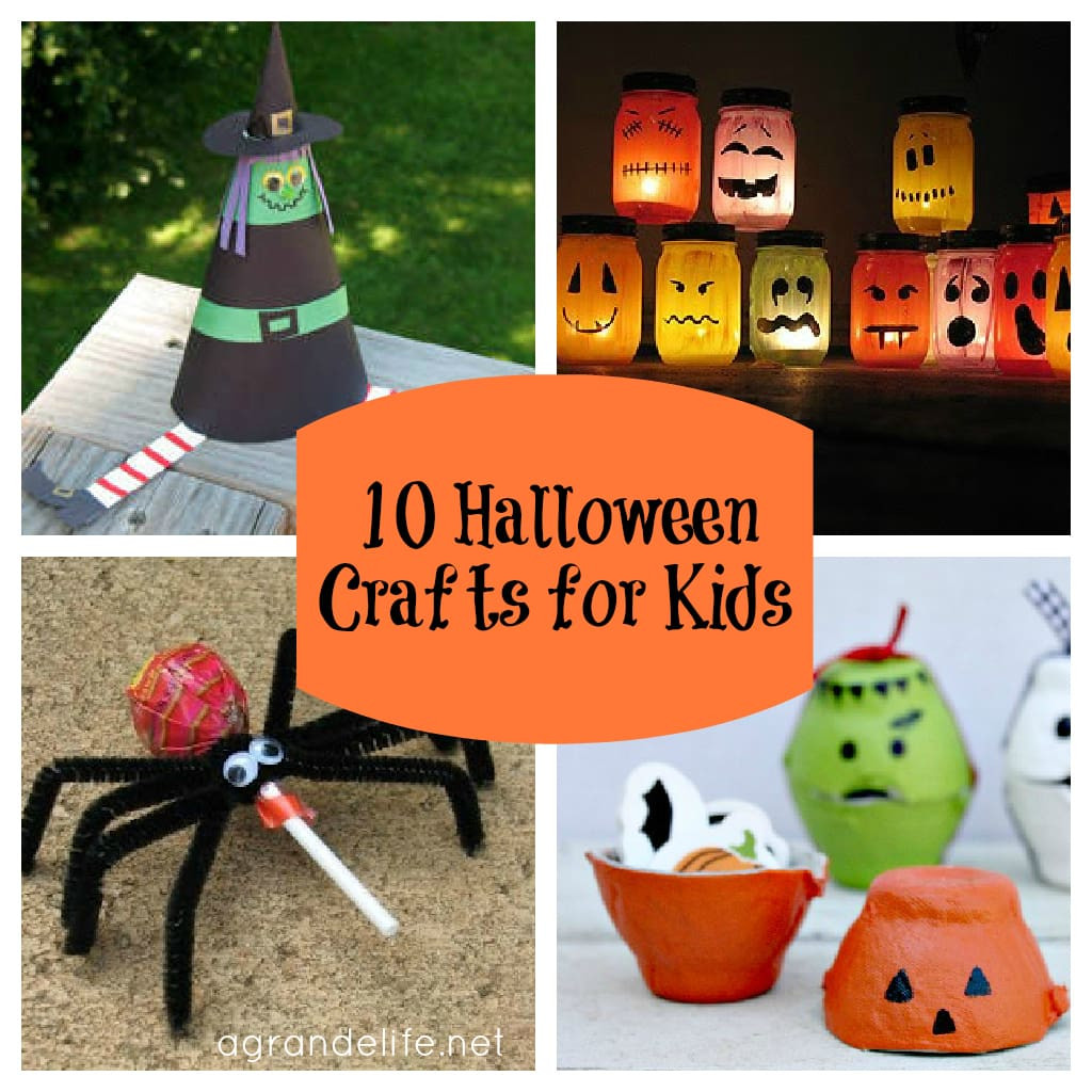 Halloween Craft Ideas Kids
 Valentine e Halloween Crafts For Kids