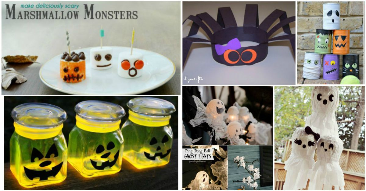 Halloween Crafting Ideas For Kids
 31 Fun and Easy Halloween Crafts for Kids DIY & Crafts
