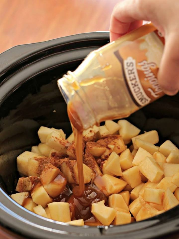 Halloween Dips And Spreads
 Slow Cooker Caramel Apple Pie Dip Maria s Mixing Bowl