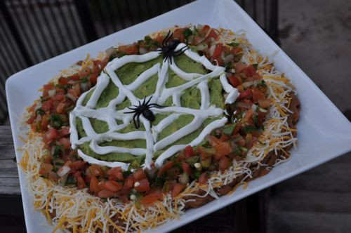 Halloween Dips And Spreads
 Our Everyday Dinners Easy Mexican Layer Dip