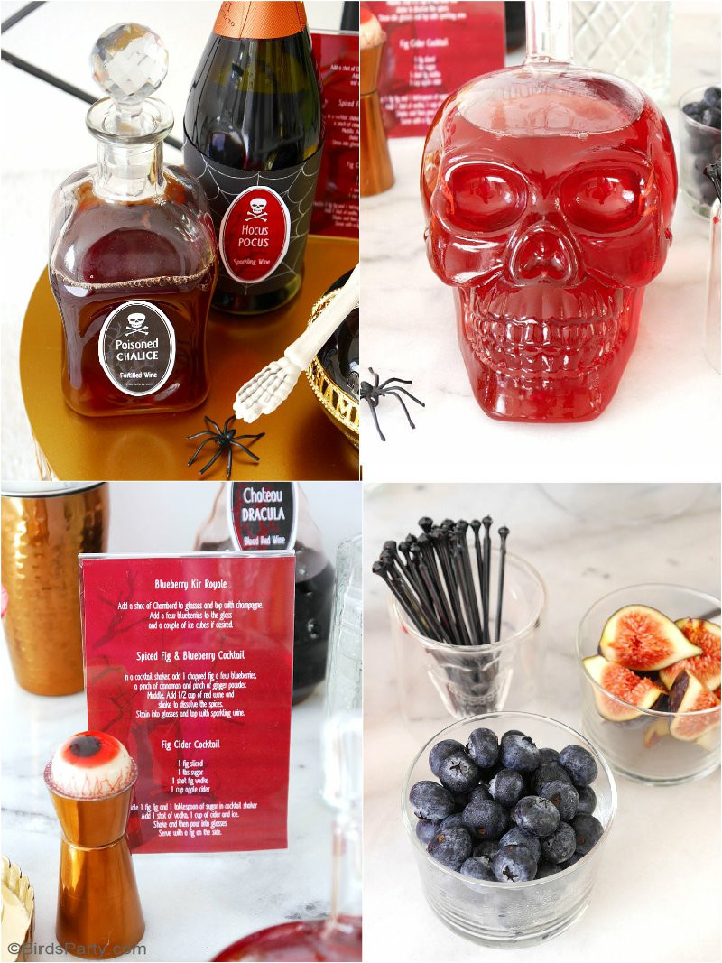 Halloween Party Drink Ideas For Adults
 Creepy n Chic Halloween Cocktail Party Ideas Party