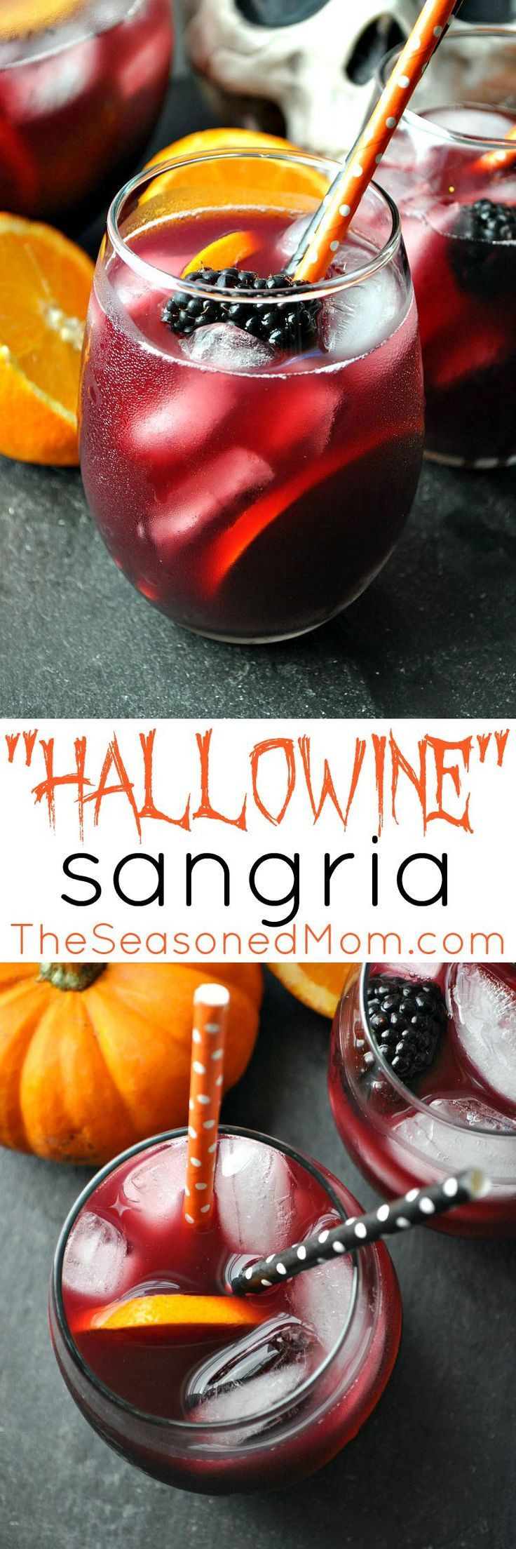 Halloween Party Drink Ideas For Adults
 Hallowine Sangria