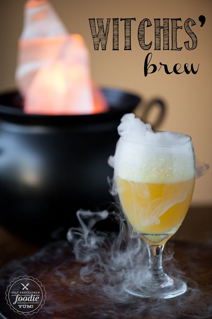 Halloween Party Drink Ideas For Adults
 This sweet and sparkling Witches’ Brew made with fruit