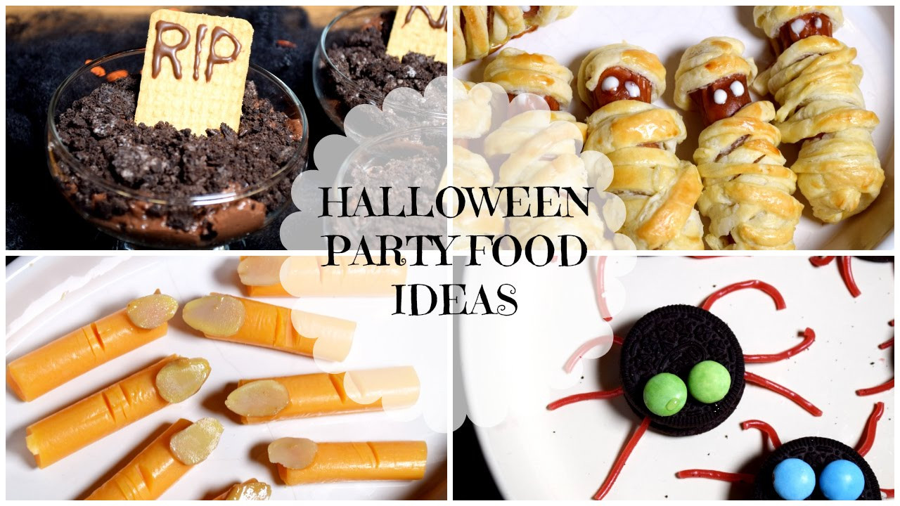 Halloween Party Foods Ideas
 Easy & Quick Halloween Party Food Ideas