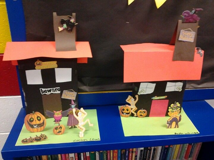 Halloween Party Ideas For 5Th Graders
 5th grade haunted houses out of cereal boxes