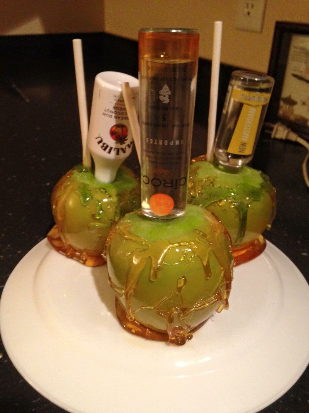 Halloween Party Ideas For Adults Pinterest
 Drunk candy apples great for adult Halloween part