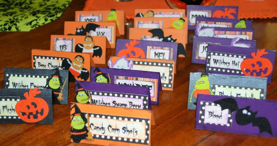 Halloween Party Names Ideas
 Mama s Crafts Ghoulish Halloween Dinner Party