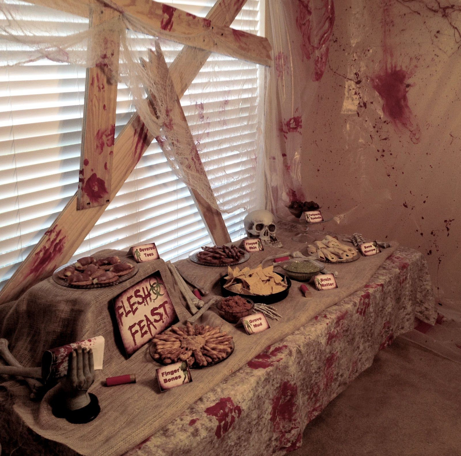 Halloween Theme Party Ideas For Adults
 Decor Zombie Decorations The Collection Indoors