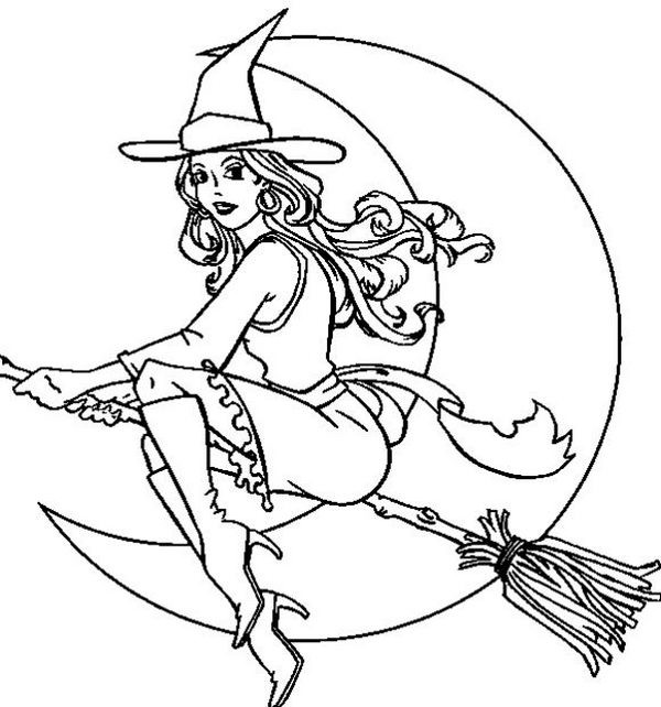 21 Ideas for Halloween Witch Coloring Pages for Kids - Home, Family