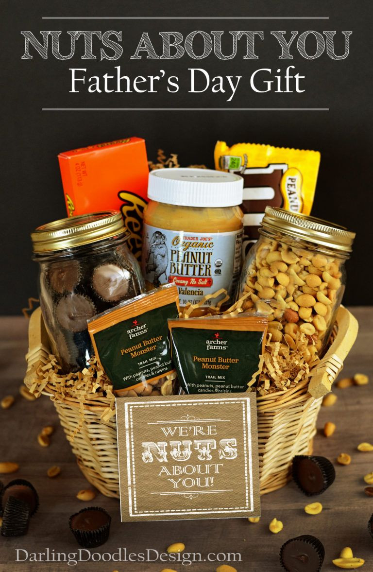 Handmade Father'S Day Gift Ideas
 Nuts About You Father s Day Gift Basket