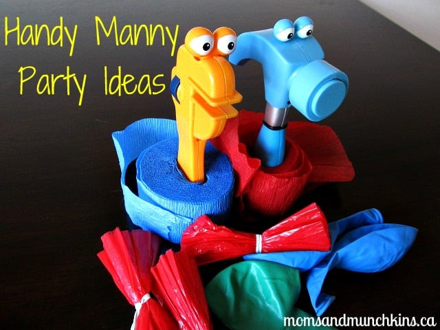 Handy Manny Birthday Decorations
 Handy Manny Birthday Party Ideas Moms & Munchkins