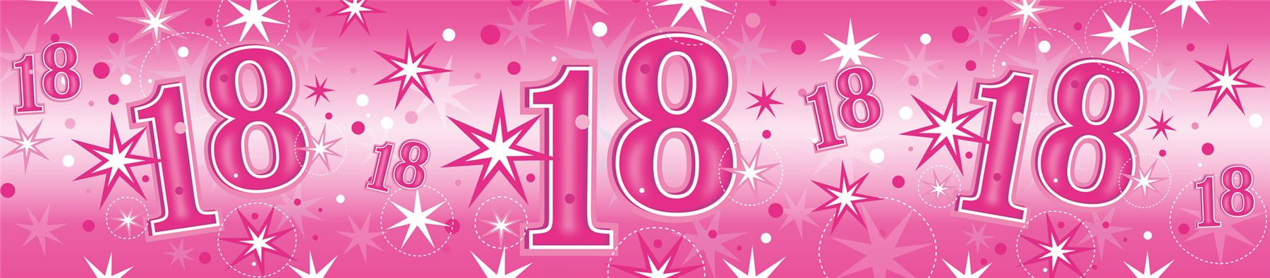 Happy 18th Birthday Decorations
 Pink Age 18 Happy 18th Birthday Party Decorations Girls