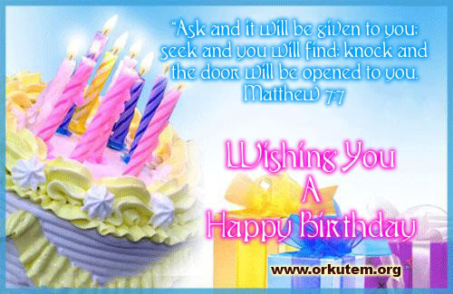 Happy Birthday Bible Quotes
 Inspirational Bible Quotes Birthday QuotesGram