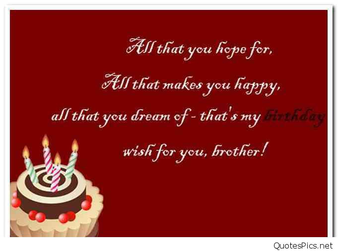 Happy Birthday Brother Funny Quote
 The 50 Happy Birthday Brother Wishes quotes and messages