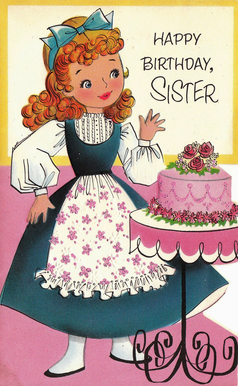 Happy Birthday Card For Sister
 Happy birthday wishes cards images for sister Greetings