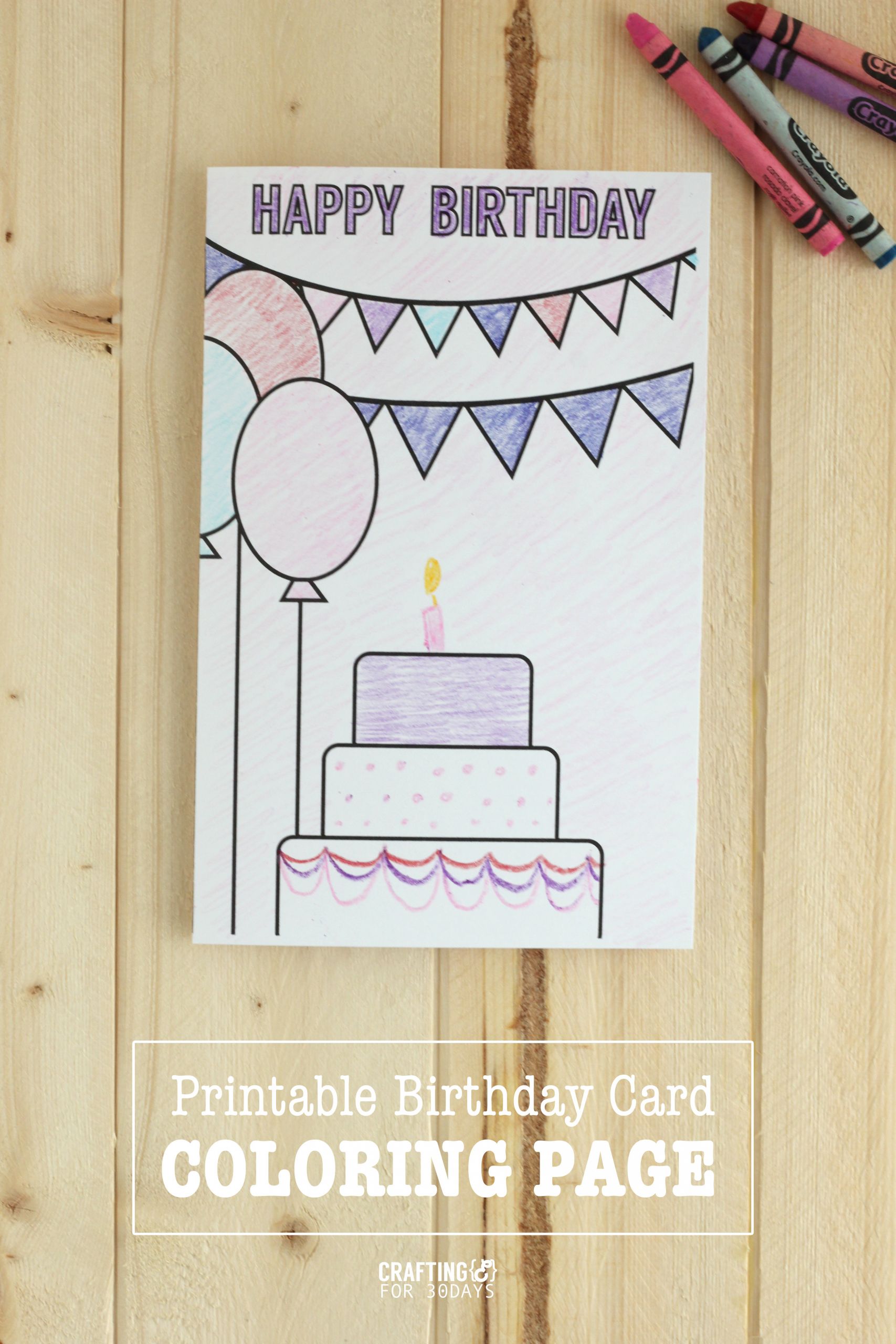 Happy Birthday Card Ideas
 Birthday Coloring Pages