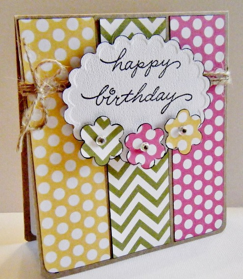 Happy Birthday Card Ideas
 32 Handmade Birthday Card Ideas and