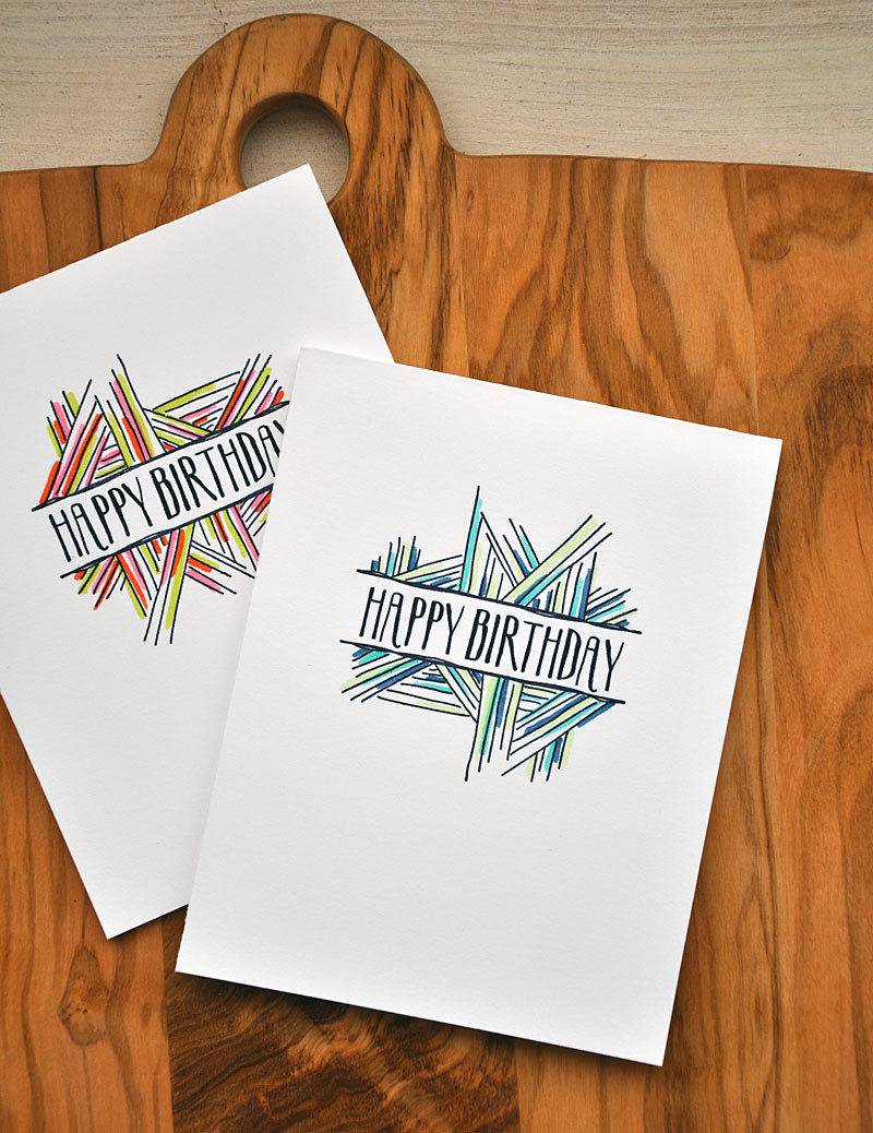 Happy Birthday Card Ideas
 Simply Stamped Happy Birthday Duo