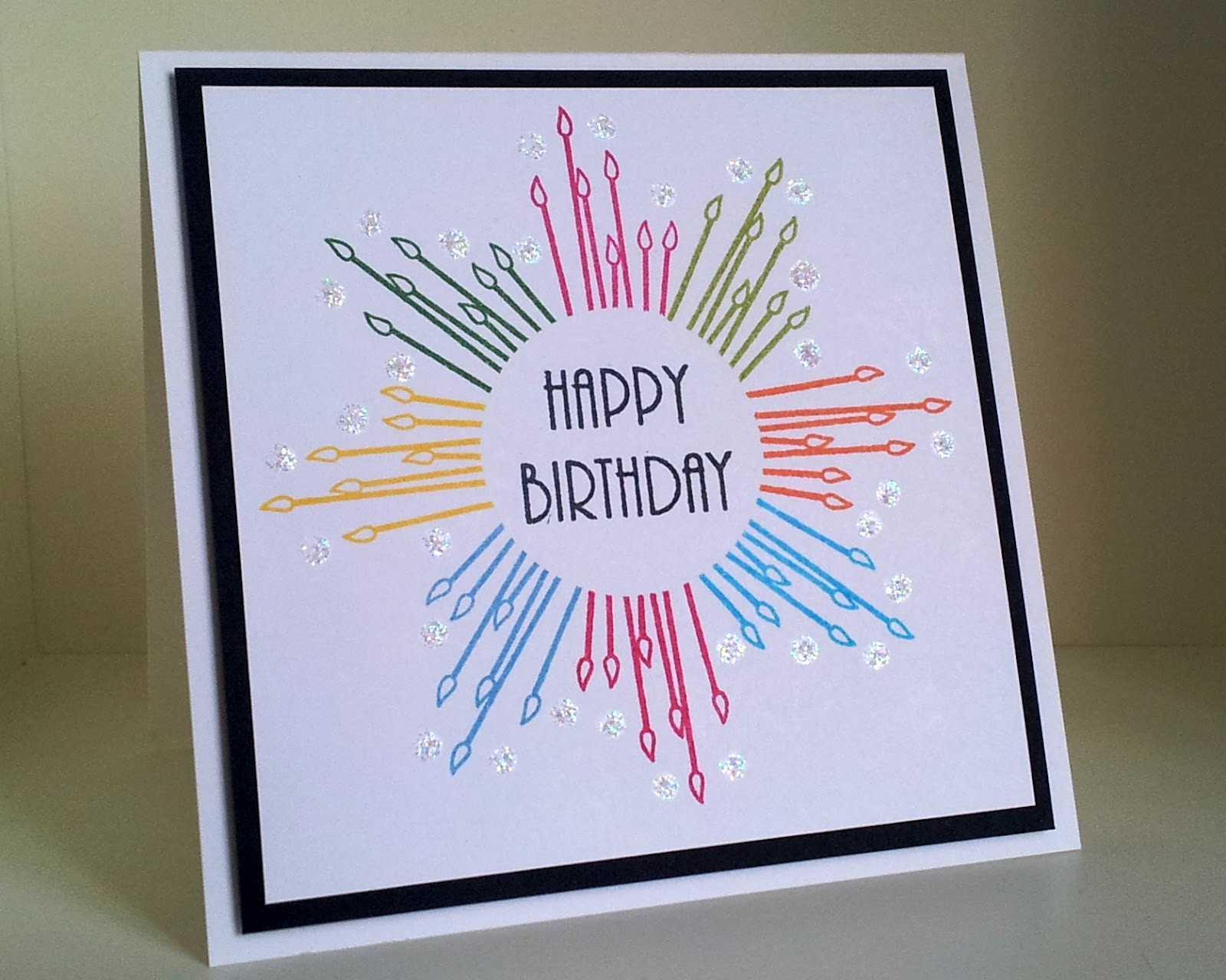 Happy Birthday Card Ideas
 MASKerade Outlawz CAS Week 2 Happy Birthday
