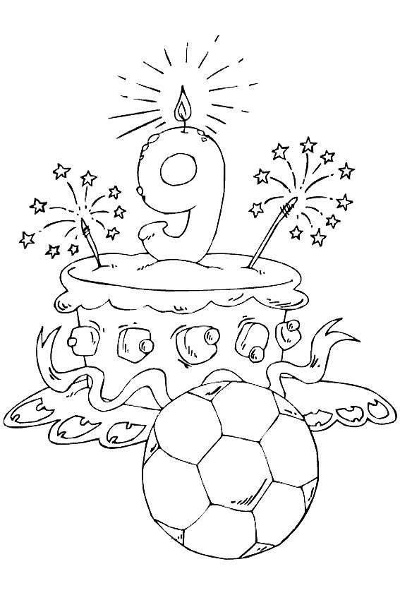 Happy Birthday Coloring Pages For Boys
 Happy Birthday coloring pages to color in on your birthday