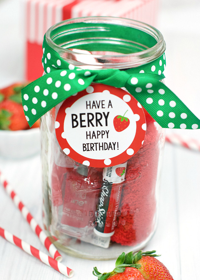 Happy Birthday Gift Ideas
 Berry Gift Idea for Friends or Teachers – Fun Squared