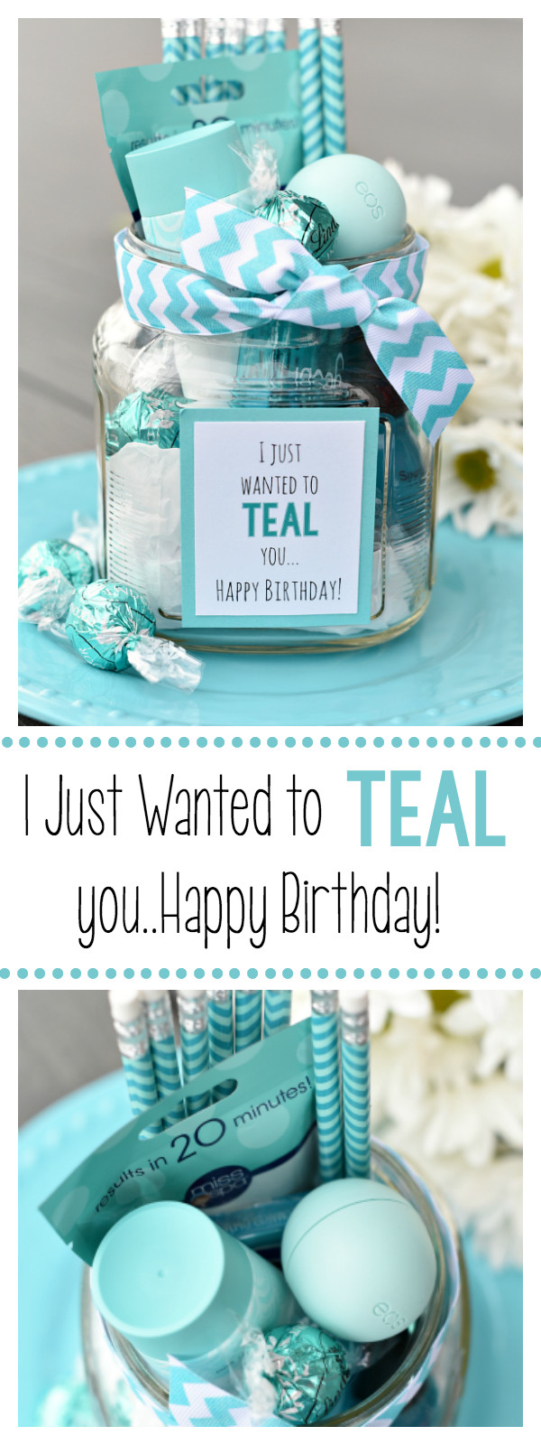 Happy Birthday Gift Ideas
 Teal Birthday Gift Idea for Friends – Fun Squared