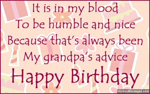 Happy Birthday Grandpa Quotes
 Happy Birthday Grandpa Quotes QuotesGram