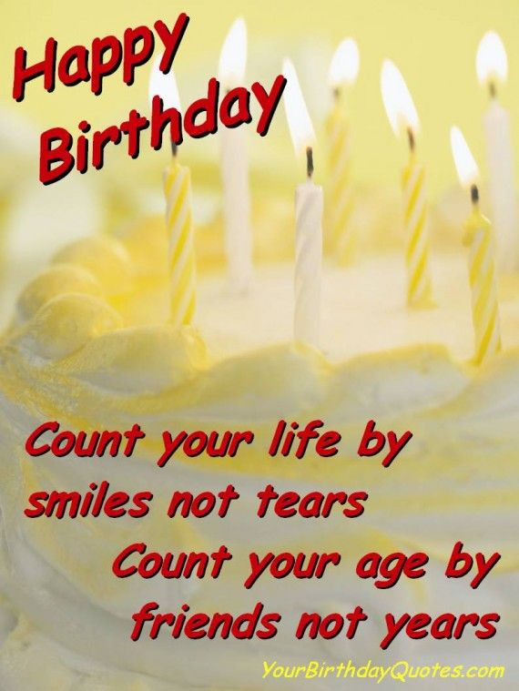 Happy Birthday Inspirational Quotes Friends
 Inspirational Birthday Greetings