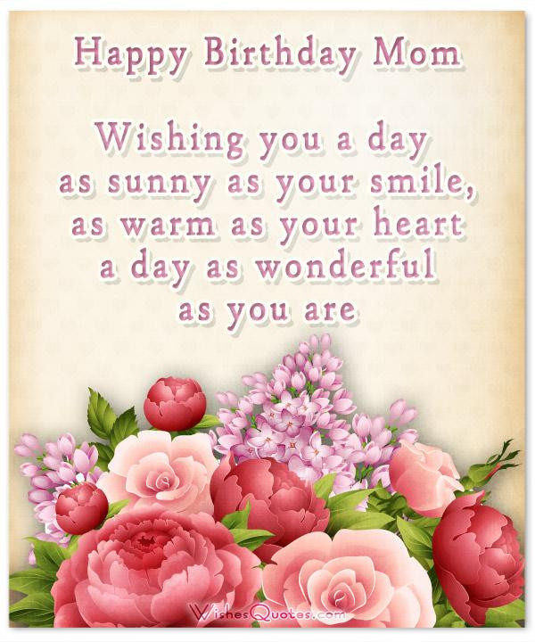 Happy Birthday Mom Cards
 Happy Birthday Mom Heartfelt Mother s Birthday Wishes