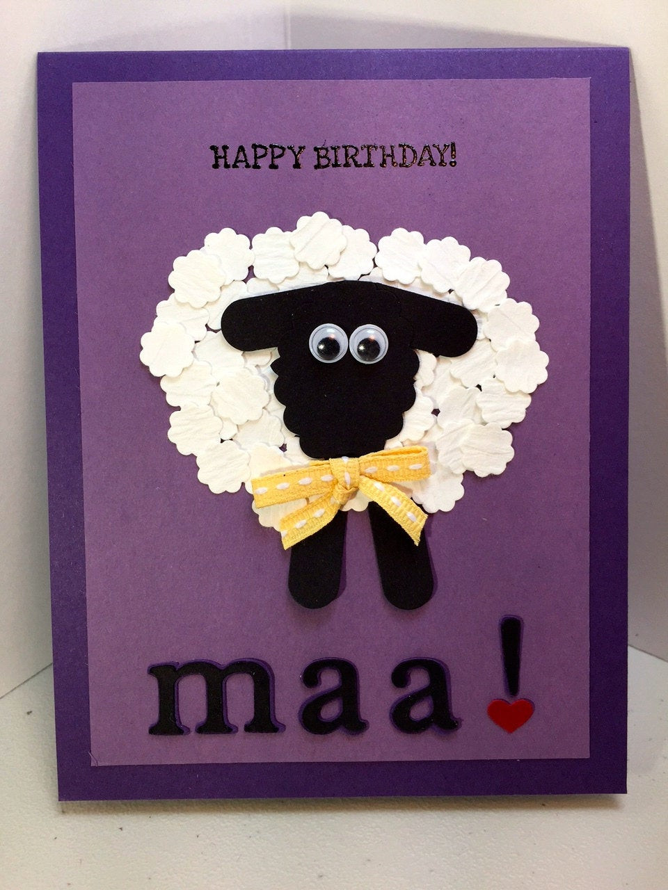Happy Birthday Mom Cards
 Happy Birthday Maa Humerous Handmade by TreasuresForACure