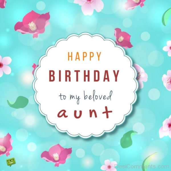 Happy Birthday Quotes For Auntie
 Birthday Wishes for Aunt Graphics