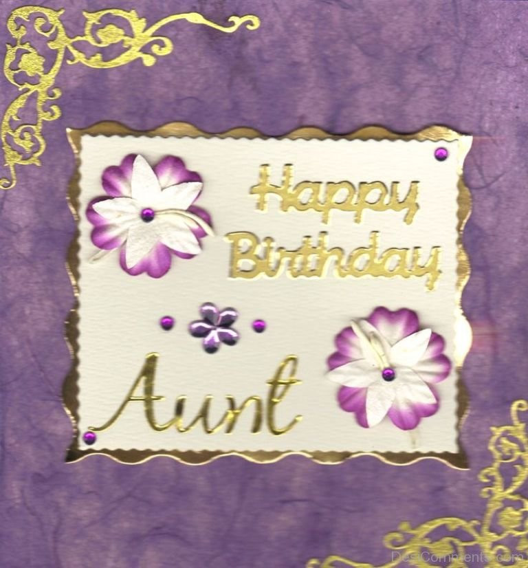 Happy Birthday Quotes For Auntie
 Birthday Wishes for Aunt Graphics